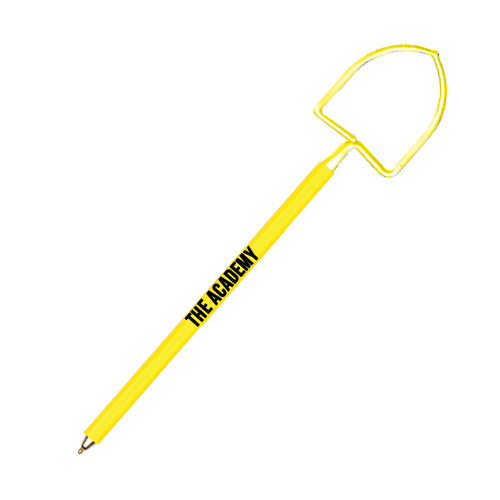 Custom Shovel Pen  Opaque Yellow (PMS 108)