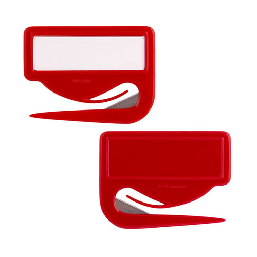 Custom Zippy® 101 Letter Opener Red