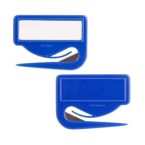 Custom Zippy® 101 Letter Opener Blue