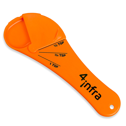 Adjustable Measuring Spoon Paprika Orange