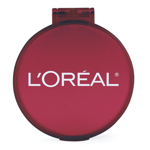 Compact Mirror Red