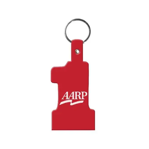 Shape Key Tag - #1  Red