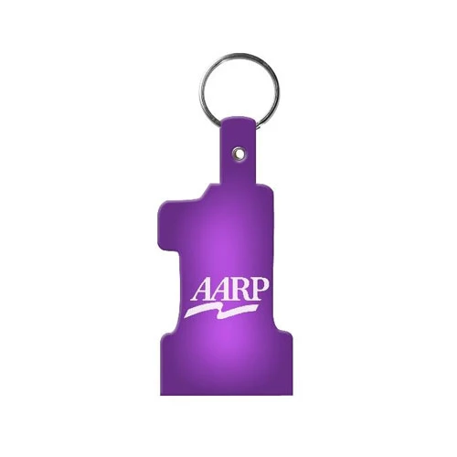 Shape Key Tag - #1  Translucent Purple