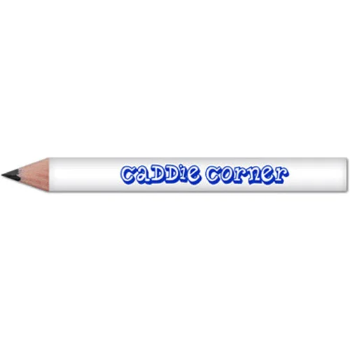 Golf Pencil Round White