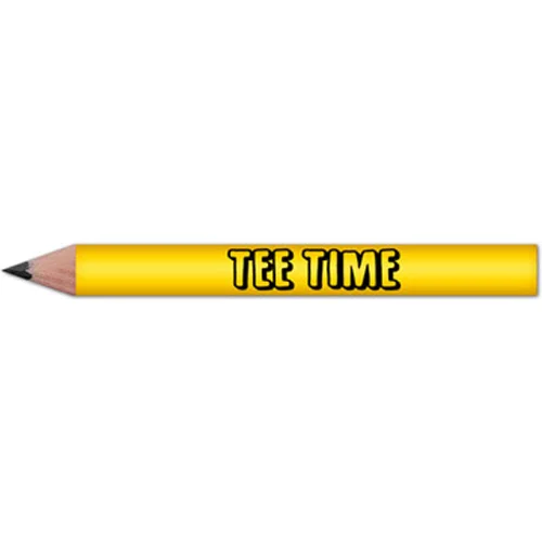 Golf Pencil Round Yellow