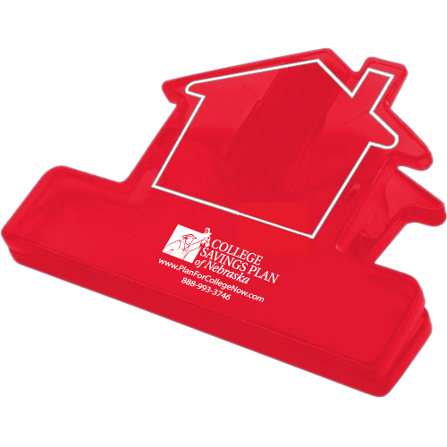 House Keep It Clip Translucent Red