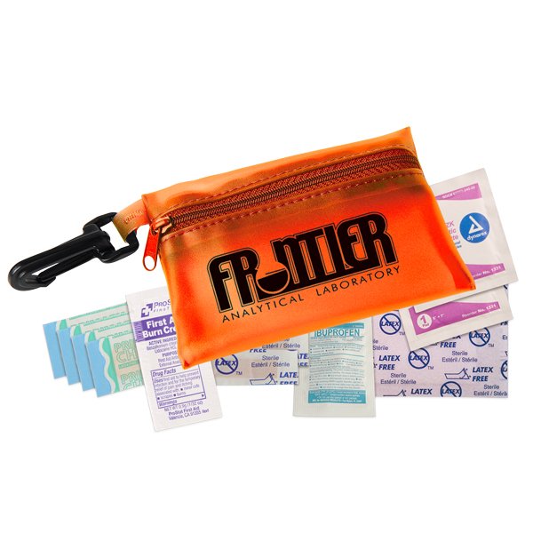 Escape First Aid Kit Translucent Orange