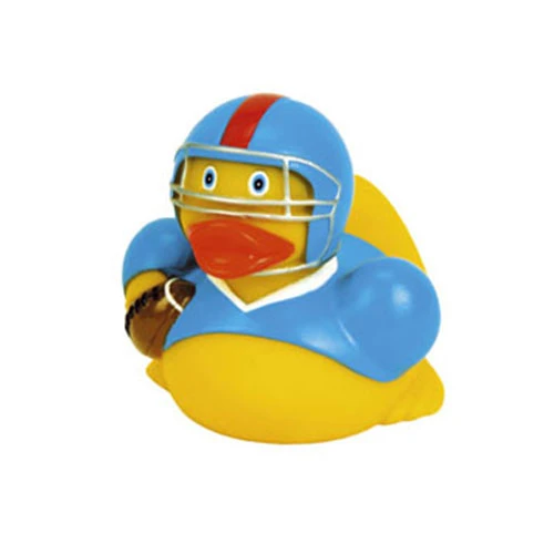 Football Rubber Duck Blue Jersey/Helmet