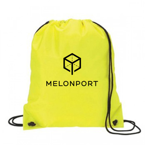 Drawstring Sport Pack Neon Yellow
