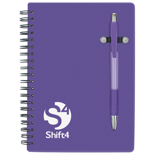 Pen-Buddy Notebook Purple