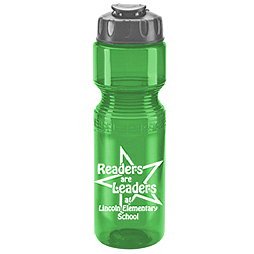 Eco Fresh Lite Custom Sports Bottle 28 oz Green