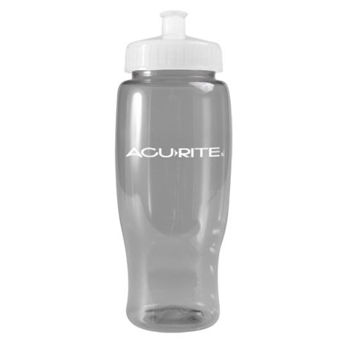 Poly-Pure Travel Bottle (27 oz) Clear/White