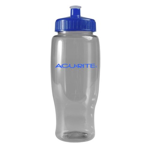 Poly-Pure Travel Bottle (27 oz) Clear/Translucent Blue