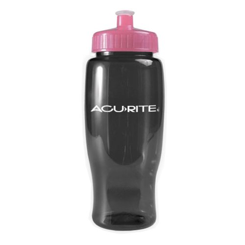 Poly-Pure Travel Bottle (27 oz) Smoke/Translucent Pink