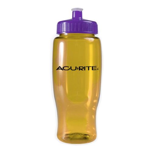 Poly-Pure Travel Bottle (27 oz) Translucent Yellow/Translucent Violet