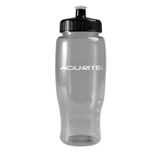 Poly-Pure Travel Bottle (27 oz) Clear/Black