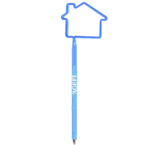 House Pen Translucent Light Blue