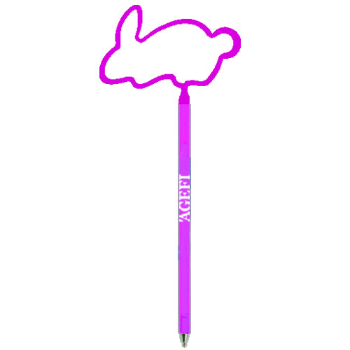 Rabbit Pen Translucent Purple