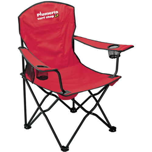 Custom Captain's Chair Red