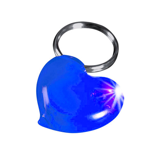 Heart Key Light Blue