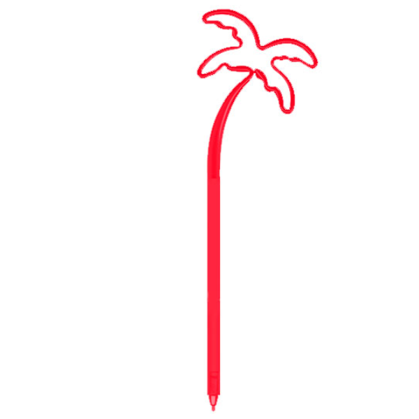 Palm Tree Pen Red