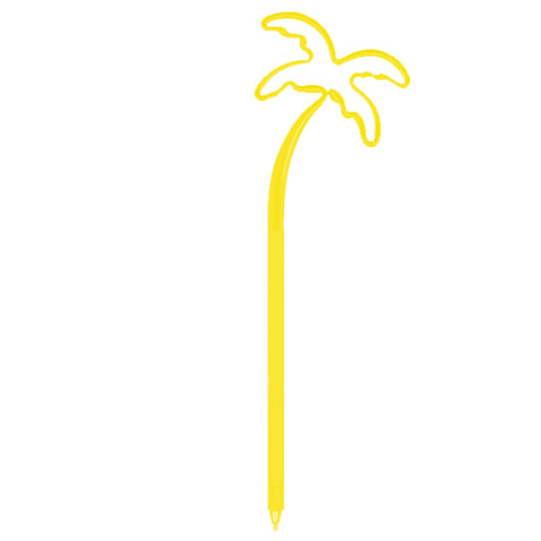 Palm Tree Pen Yellow