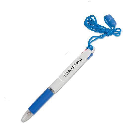 Neck Pen with Safety Breakaway Blue