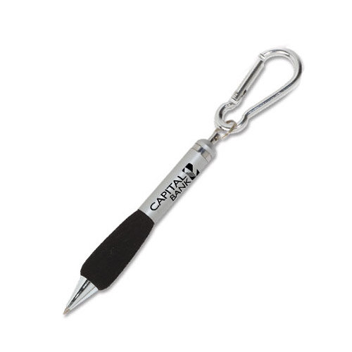 Metal Pen with Carabiner