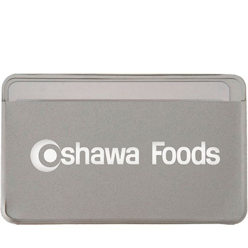 Credit Card Magnifier with Case Silver