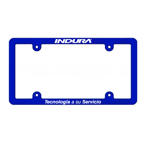 Universal 4 Holes License Plate Blue