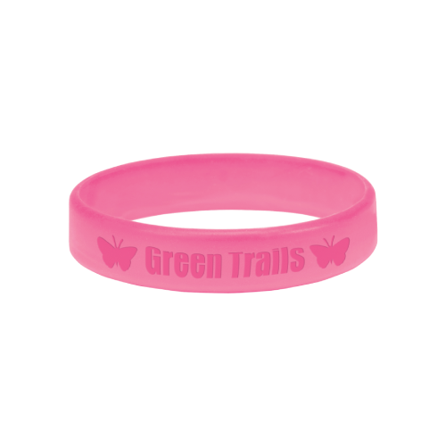 Custom Silicone Awareness Bracelet- Sale: 38% off  Pink