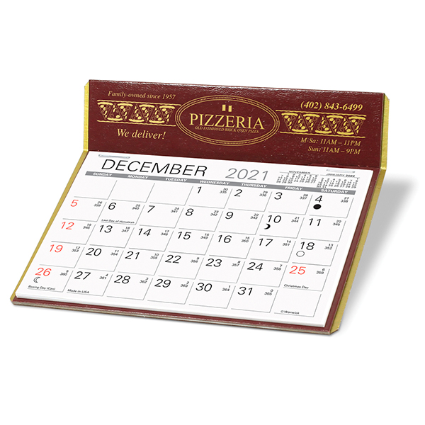 Custom Charter Desktop Calendar