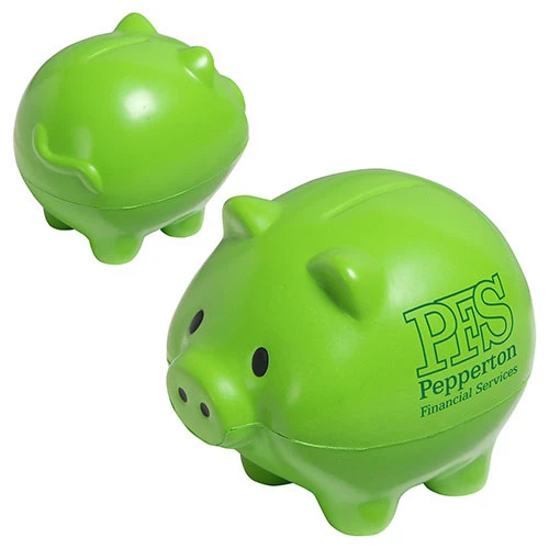Thrifty Pig Stress Reliever Green