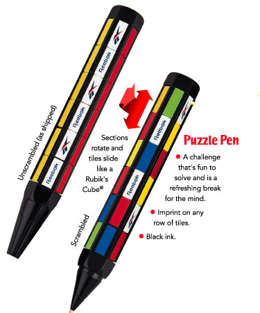 Advertising Puzzle Pen