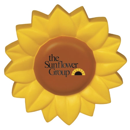 Promotional Sunflower Stress Ball