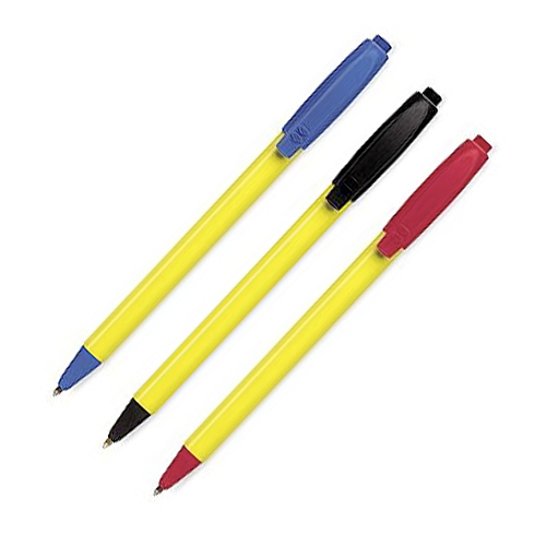 Papermate Sport Retractable Yellow Barrel Pen
